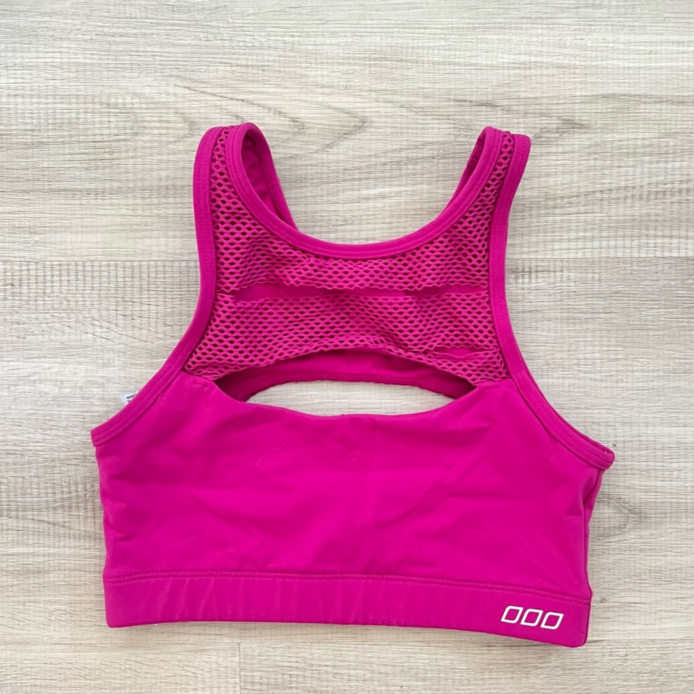 Lorna Jane High Neck Sports Bra with Cutout